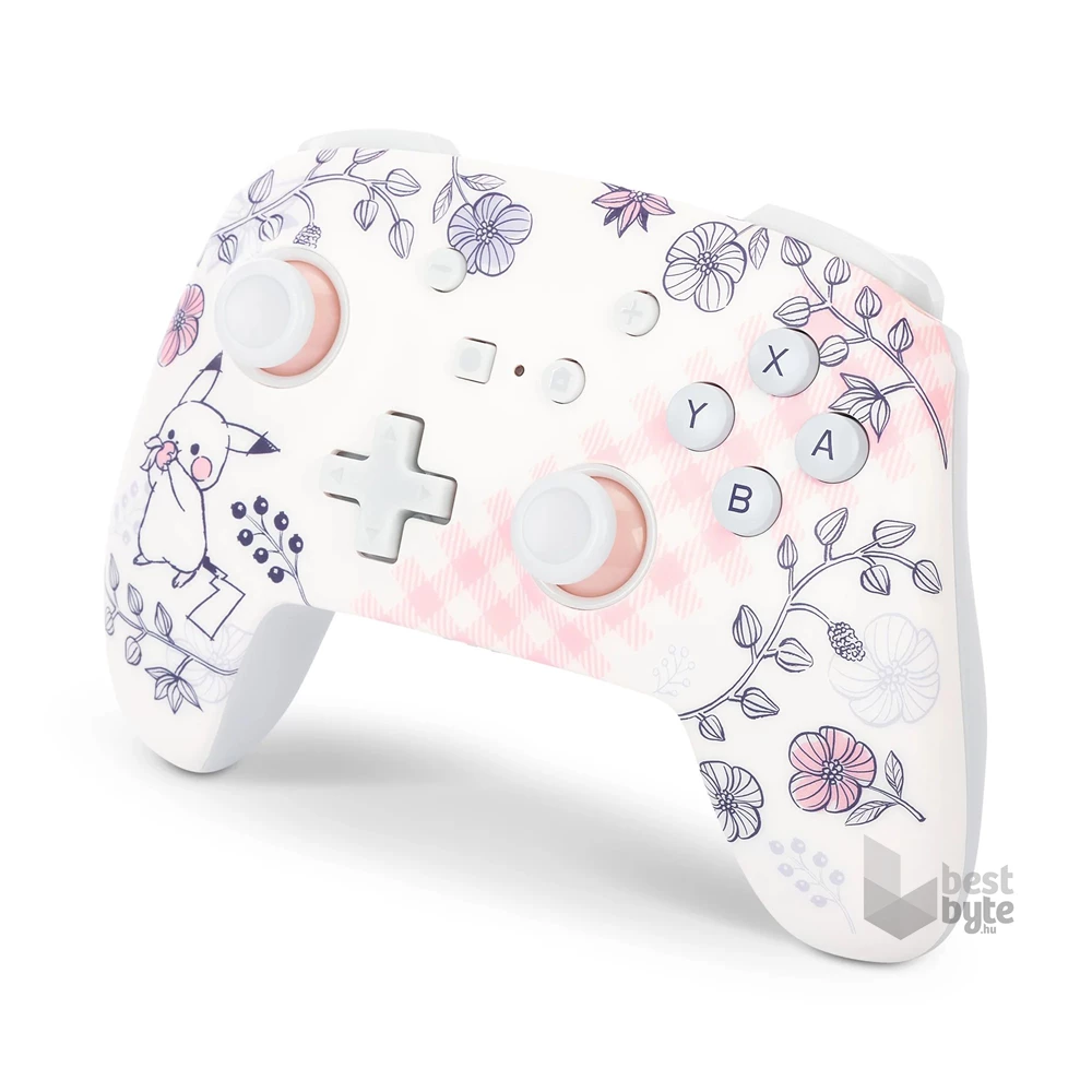 PowerA NSGP0257-01 Enhanced Nintendo Switch vezeték nélküli Pikachu Garden kontroller
