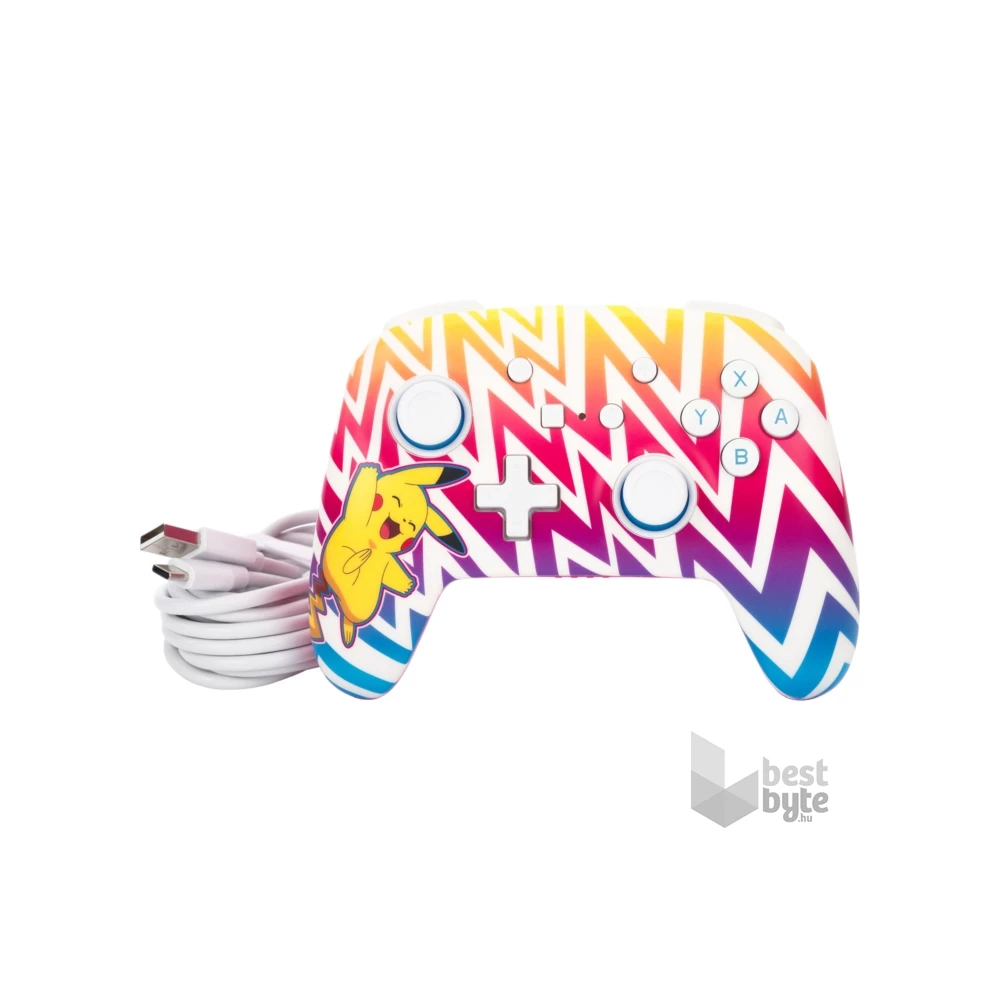 PowerA NSGP0262-01 Enhanced Nintendo Switch vezeték nélküli Vibrant Pikachu kontroller