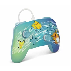 PowerA NSGP0221-01 Enhanced Nintendo Switch vezetékes Pikachu Evolution kontroller