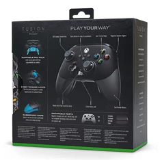PowerA Fusion Pro 2 EnWired Xbox Series X|S / Xbox One vezetékes fekete-fehér kontroller