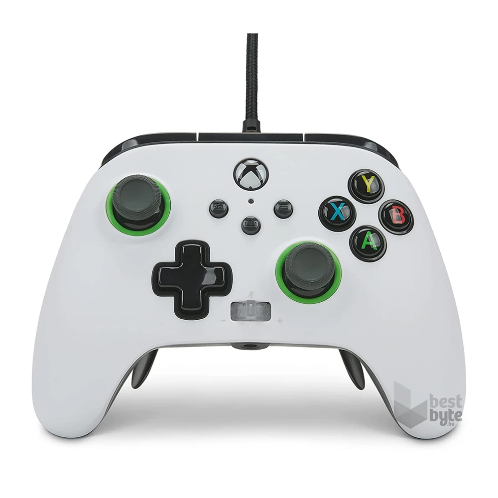 PowerA Fusion Pro 2 EnWired Xbox Series X|S / Xbox One vezetékes fekete-fehér kontroller