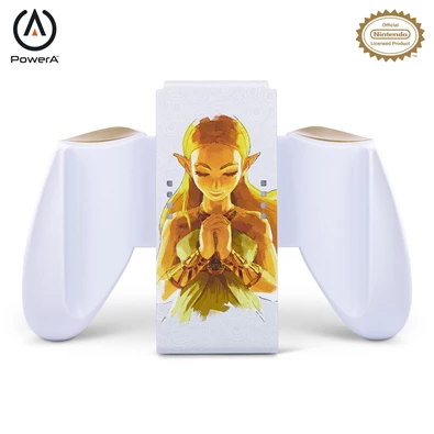 PowerA NSAC0059-01 Comfort Grip Nintendo Switch Joy-Con Princess Zelda fehér kontroller markolat