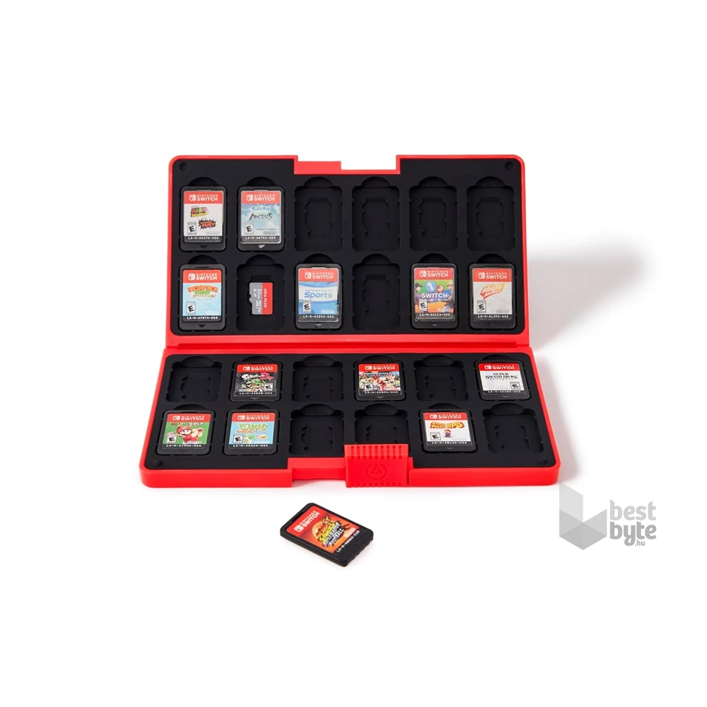 PowerA NSCS0292-01 Game XL Card Case Nintendo Switch Heroes vs Villains játékkártya tartó