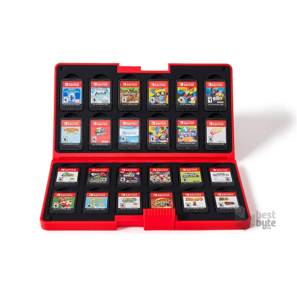 PowerA NSCS0292-01 Game XL Card Case Nintendo Switch Heroes vs Villains játékkártya tartó