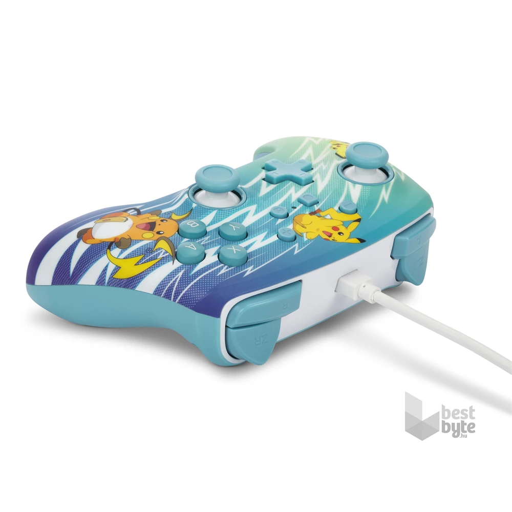 PowerA NSGP0221-01 Enhanced Nintendo Switch vezetékes Pikachu Evolution kontroller