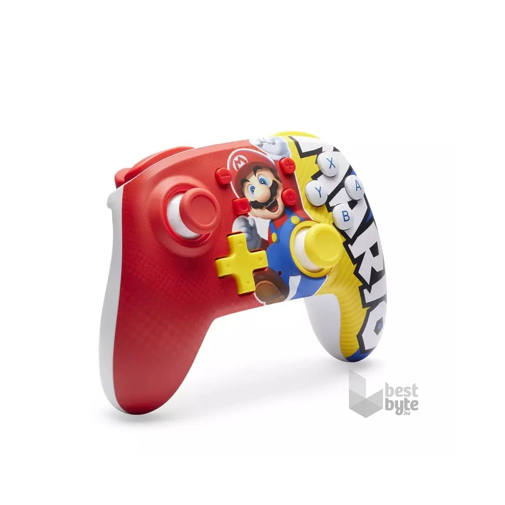 PowerA NSGP0295-01 Nano Enhanced Nintendo Switch vezeték nélküli Mario Victory kontroller