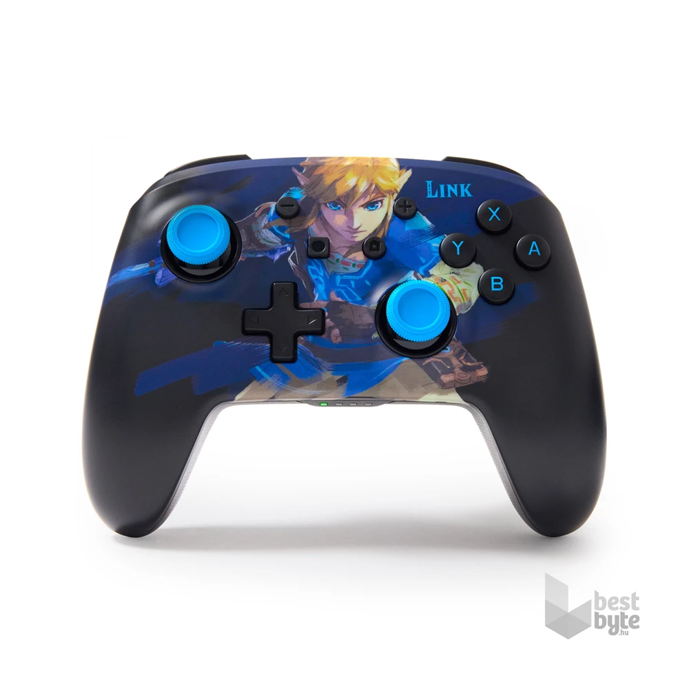 PowerA NSGP0363-01 Enhanced Nintendo Switch vezeték nélküli Lumectra Etched Wake Up Link kontroller