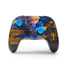 PowerA NSGP0363-01 Enhanced Nintendo Switch vezeték nélküli Lumectra Etched Wake Up Link kontroller
