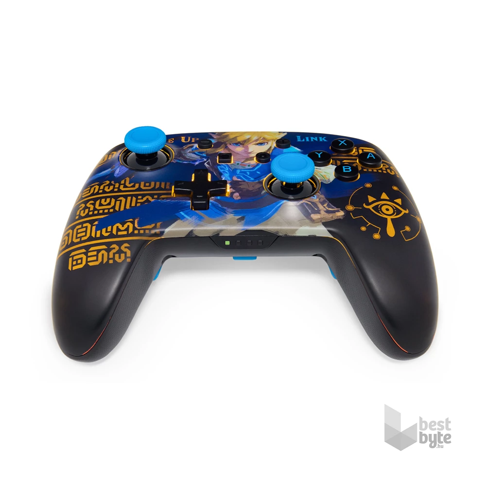 PowerA NSGP0363-01 Enhanced Nintendo Switch vezeték nélküli Lumectra Etched Wake Up Link kontroller