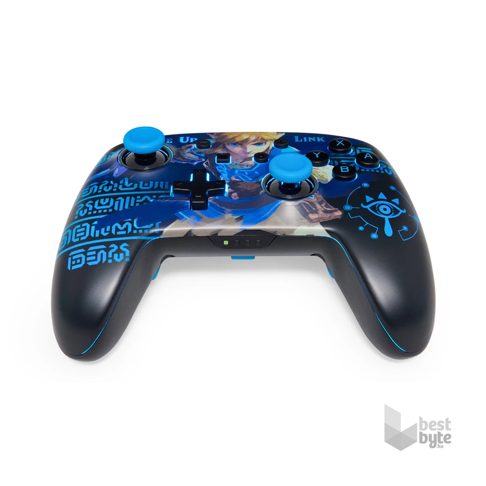 PowerA NSGP0363-01 Enhanced Nintendo Switch vezeték nélküli Lumectra Etched Wake Up Link kontroller