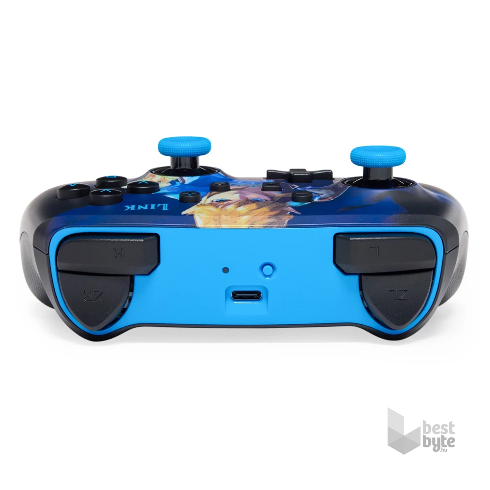 PowerA NSGP0363-01 Enhanced Nintendo Switch vezeték nélküli Lumectra Etched Wake Up Link kontroller