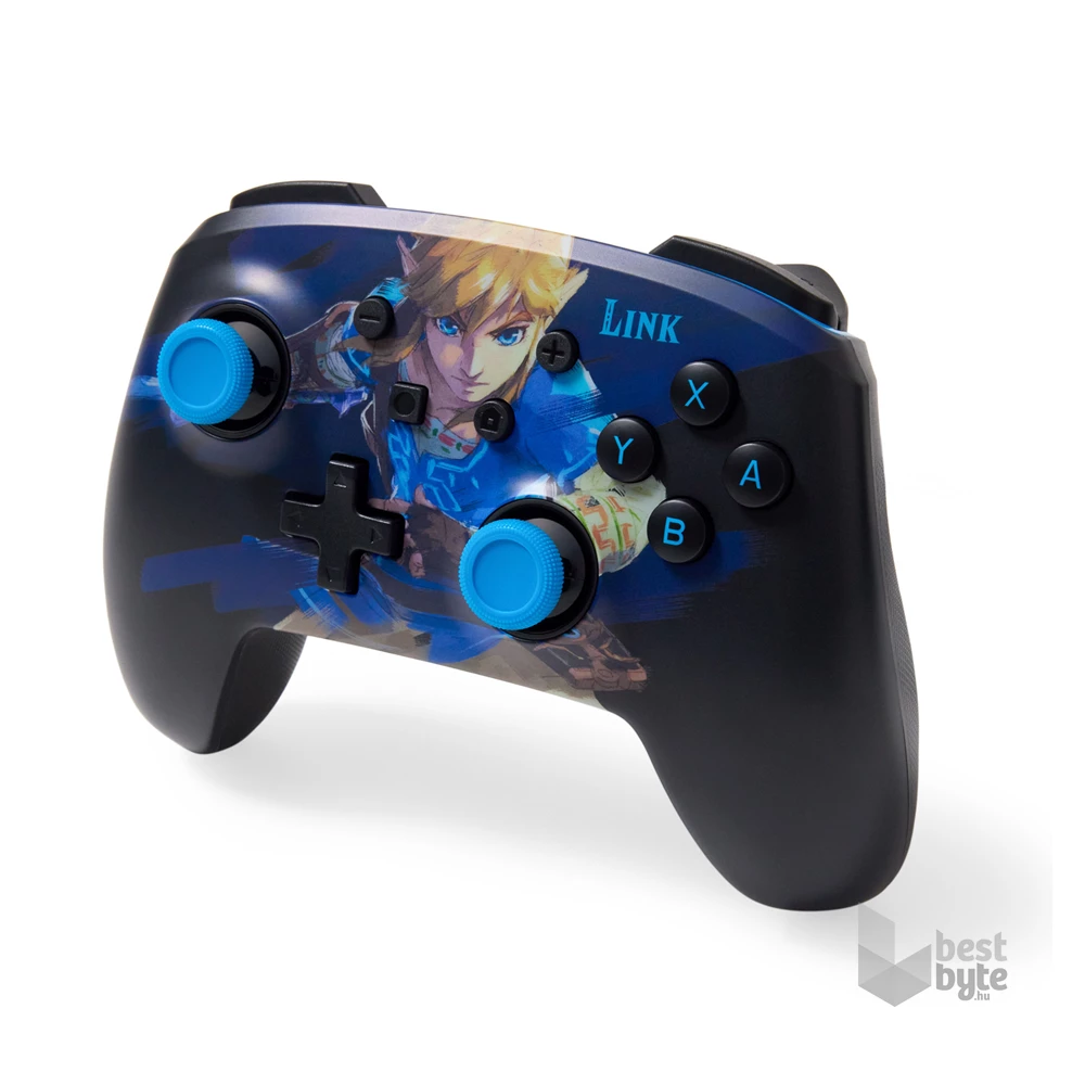 PowerA NSGP0363-01 Enhanced Nintendo Switch vezeték nélküli Lumectra Etched Wake Up Link kontroller