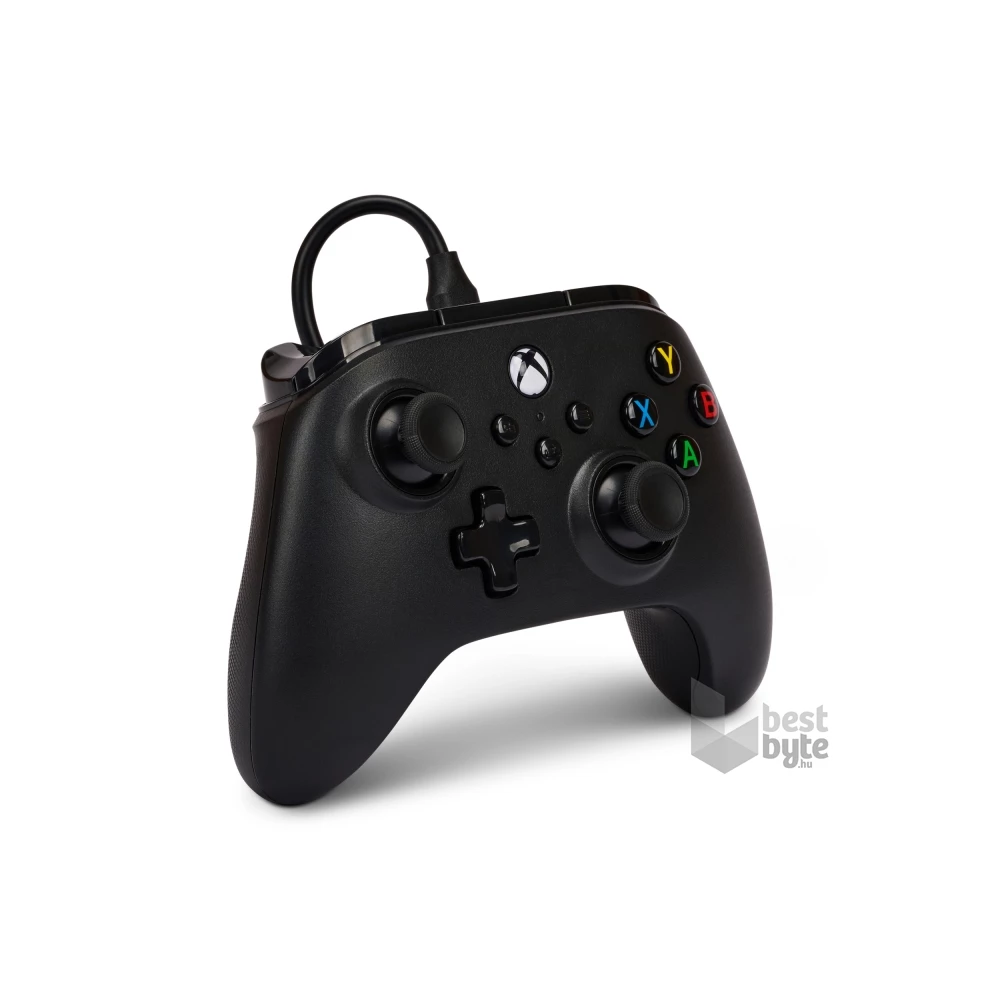 PowerA XBGP0024-01 Nano Enhanced Xbox Series X|S/Xbox One vezetékes fekete kontroller