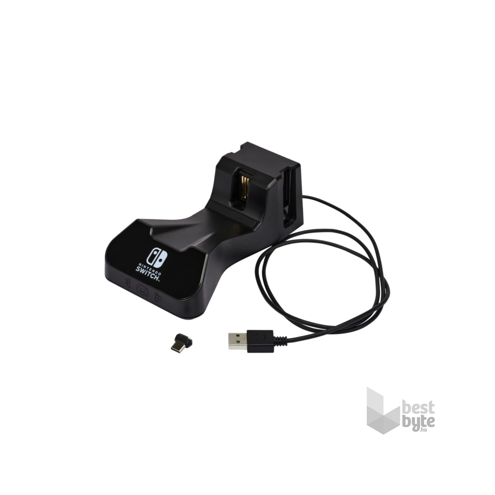 PowerA 1525991-01 Nintendo Switch/Lite/OLED Charging Base fekete kontroller töltőállomás