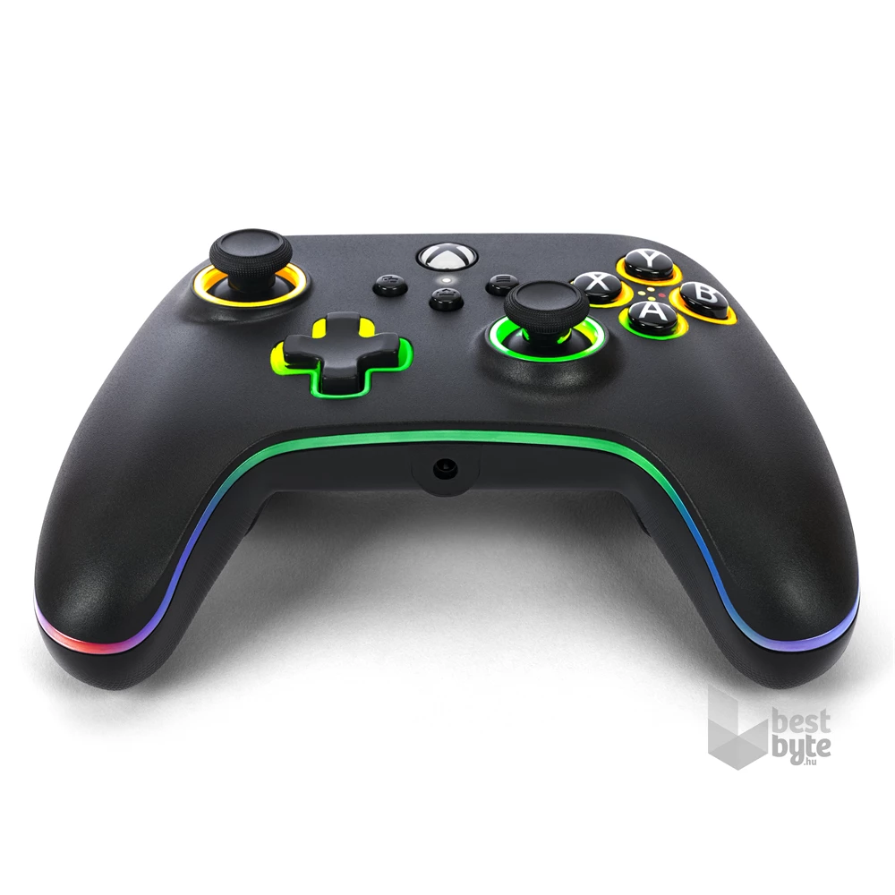 PowerA XBGP0140-01 Advantage Xbox Series X|S/Xbox One vezetékes Lumectra LED kontroller