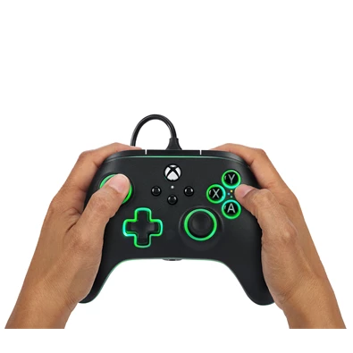 PowerA XBGP0140-01 Advantage Xbox Series X|S/Xbox One vezetékes Lumectra LED kontroller