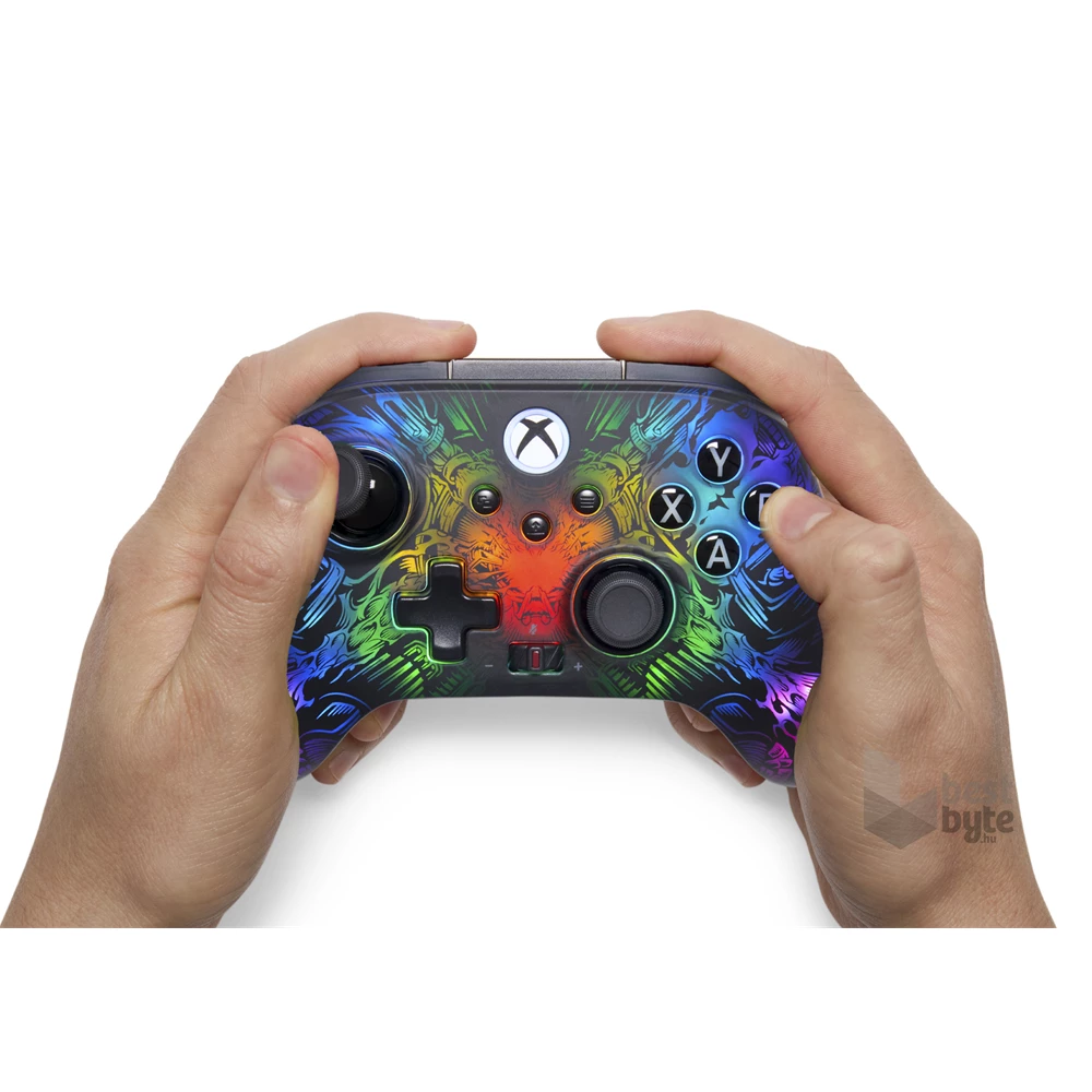 PowerA XBGP0278-01 FUSION Pro Xbox Series X|S/Xbox One vezeték nélküli Lumectra kontroller