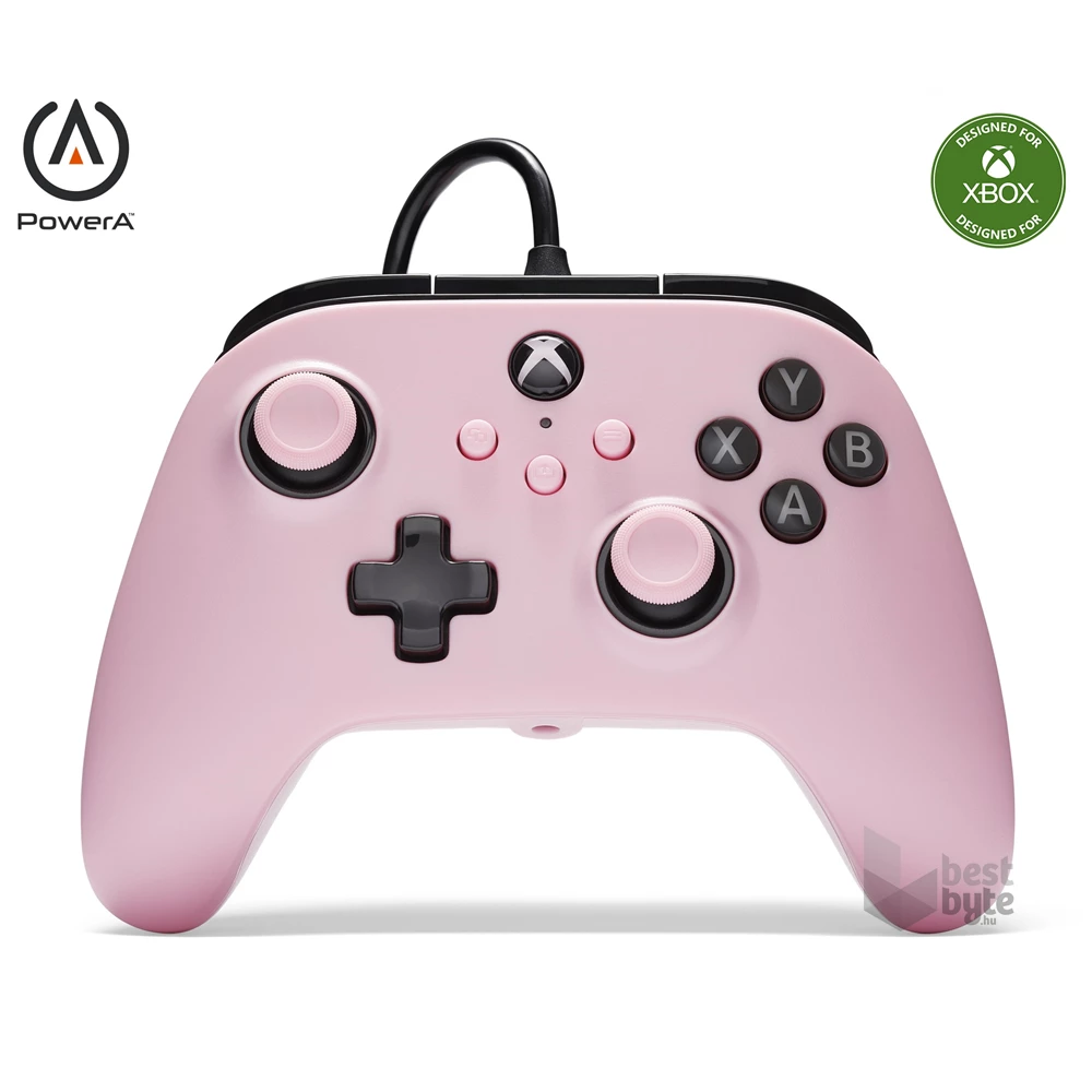 PowerA XBGP0378-01 Xbox Series X|S/Xbox One vezetékes pink kontroller