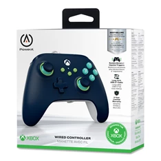 PowerA XBGP0380-01 Xbox Series X|S/Xbox One vezetékes tengerkék kontroller ( A )