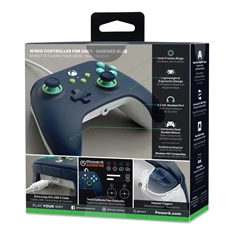 PowerA XBGP0380-01 Xbox Series X|S/Xbox One vezetékes tengerkék kontroller ( A )