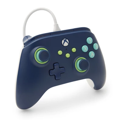 PowerA XBGP0380-01 Xbox Series X|S/Xbox One vezetékes tengerkék kontroller ( A )