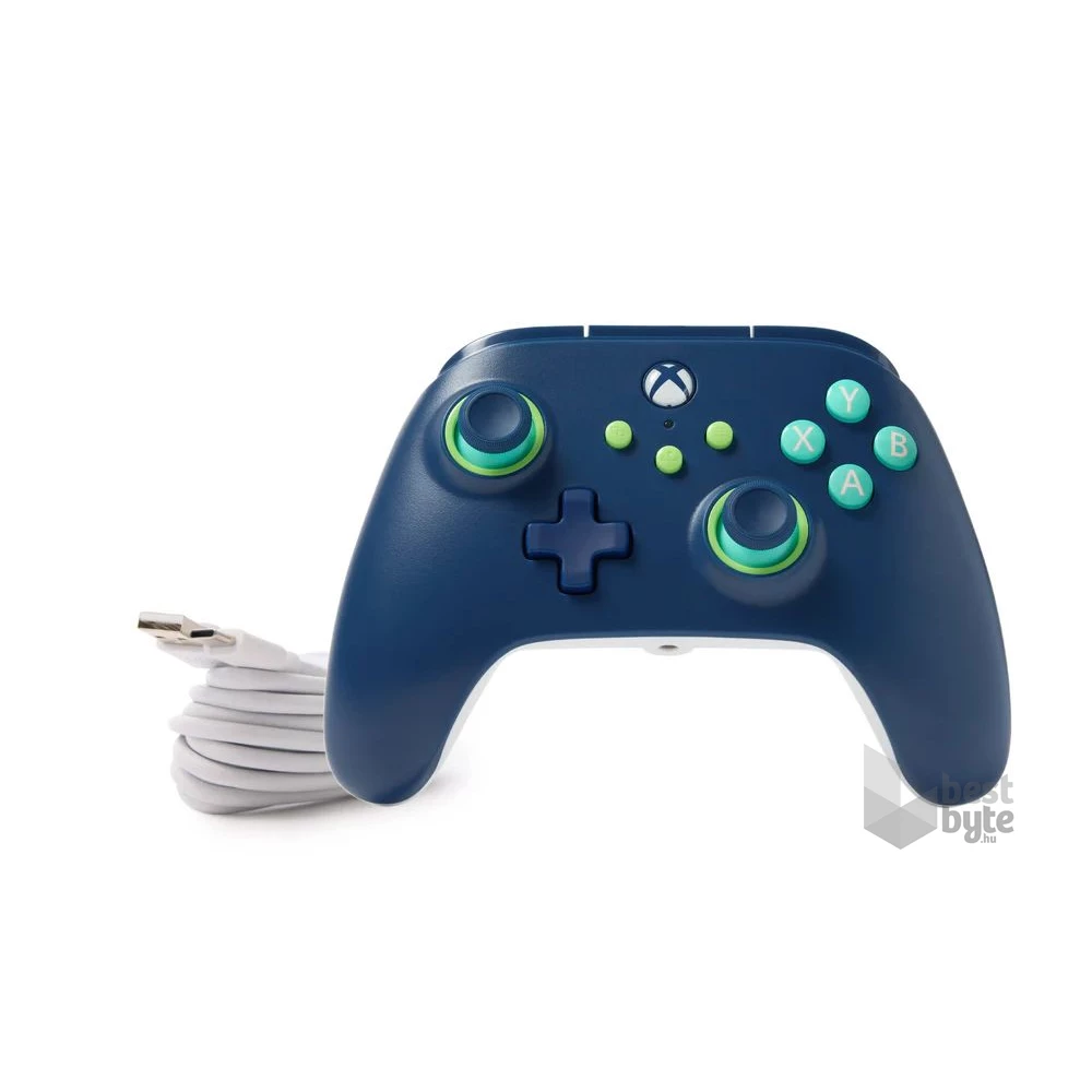 PowerA XBGP0380-01 Xbox Series X|S/Xbox One vezetékes tengerkék kontroller ( A )