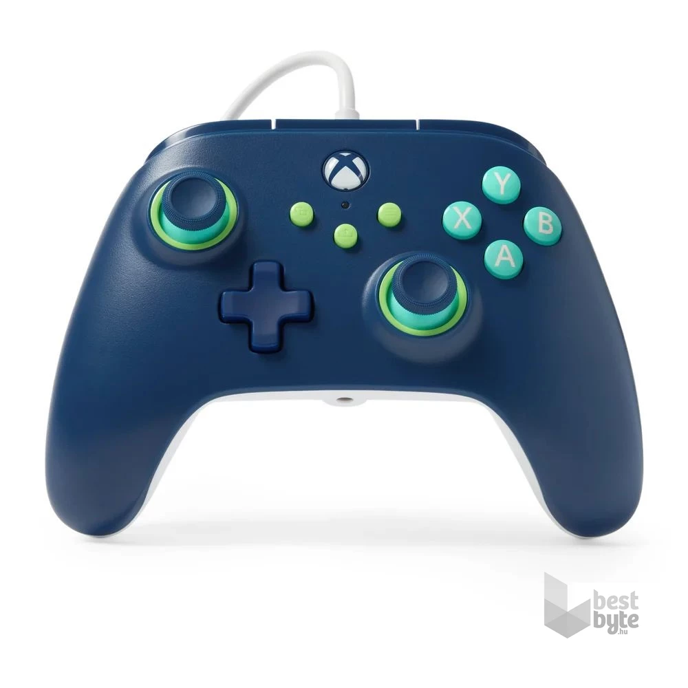 PowerA XBGP0380-01 Xbox Series X|S/Xbox One vezetékes tengerkék kontroller ( A )