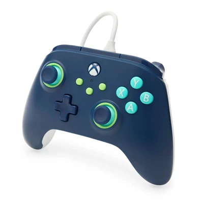 PowerA XBGP0380-01 Xbox Series X|S/Xbox One vezetékes tengerkék kontroller ( A )