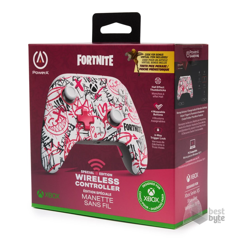 PowerA XBGP0400-01 Xbox Series X|S/Xbox One vezeték nélküli Fortnite SE kontroller