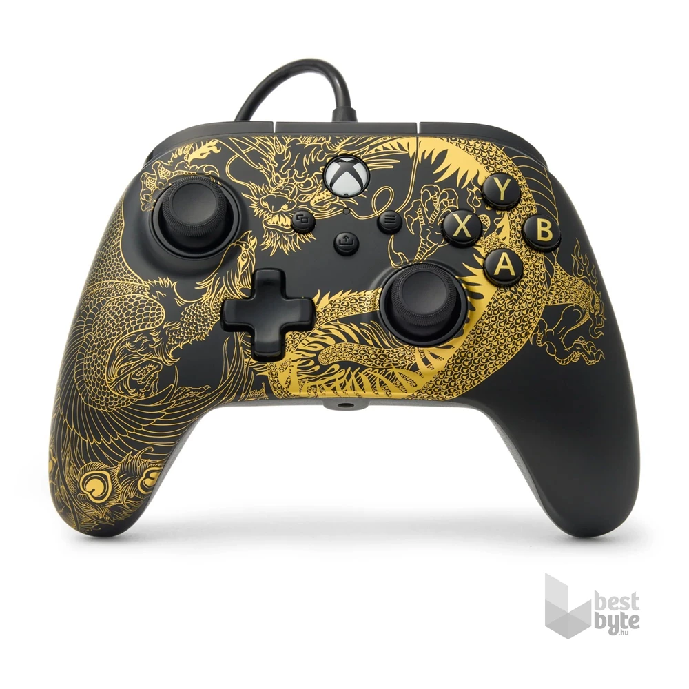 PowerA XBGP0430-01 Advantage Xbox Series X|S/Xbox One vezetékes Dragon & Phoenix kontroller