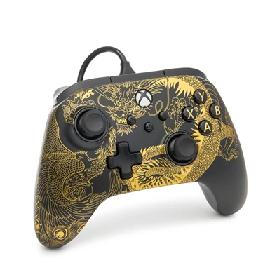 PowerA XBGP0430-01 Advantage Xbox Series X|S/Xbox One vezetékes Dragon & Phoenix kontroller