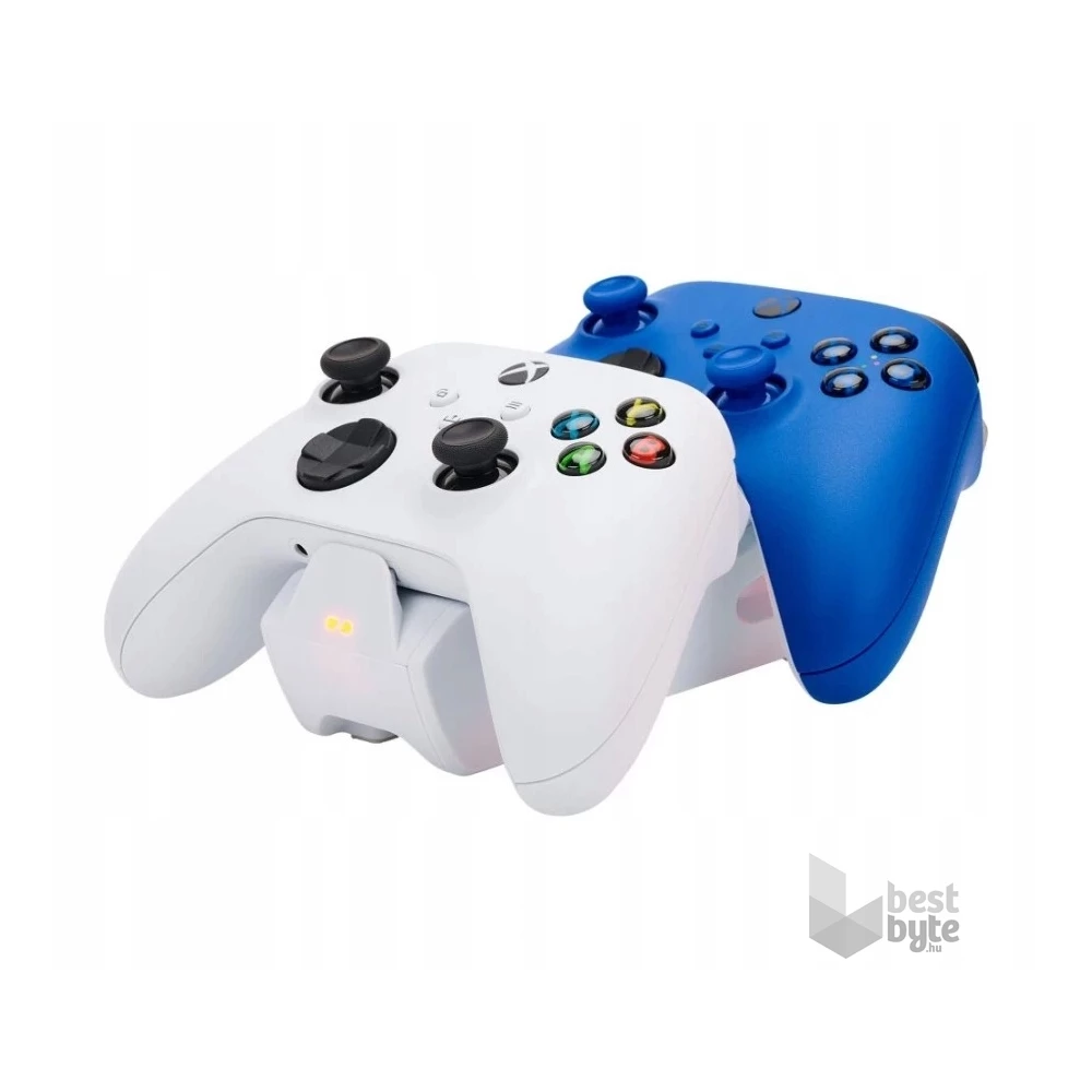 PowerA 1524377-01 Xbox Series X|S/Xbox One Dual Charging fehér kontroller töltőállomás
