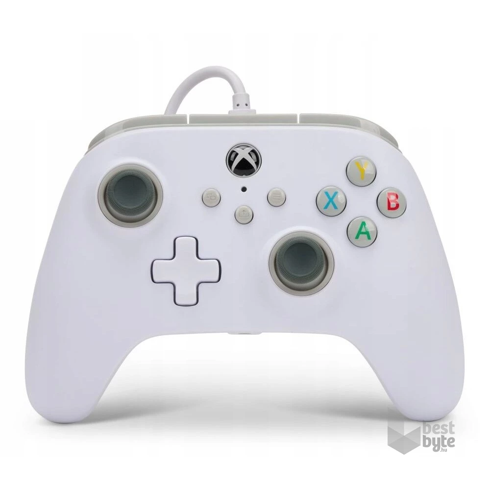 PowerA 1519365-02 Xbox Series X|S vezetékes fehér kontroller