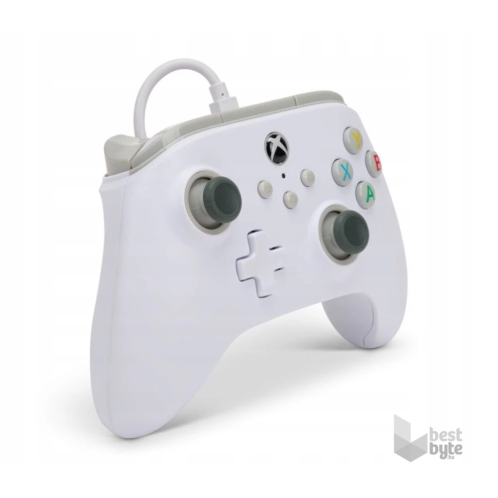PowerA 1519365-02 Xbox Series X|S vezetékes fehér kontroller