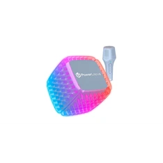 PowerLocus PL750569 Bluetooth kék-lila karaoke hangszóró gyerekeknek