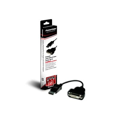 Powercolor Display port DVI-D átalakító