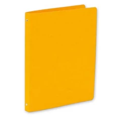 A4 2 gyűrűs 2cm-es sárga prespán gyűrűskönyv