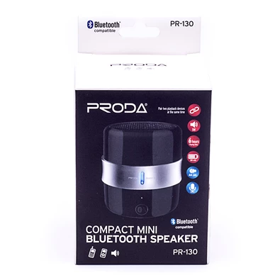 Proda PR-130 Compact Mini Bluetooth hangszóró