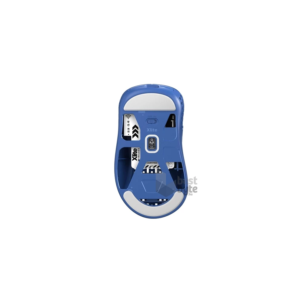 Pulsar Xlite V2 Mini optikai USB / vezeték nélküli gaming egér Limited Edition kék