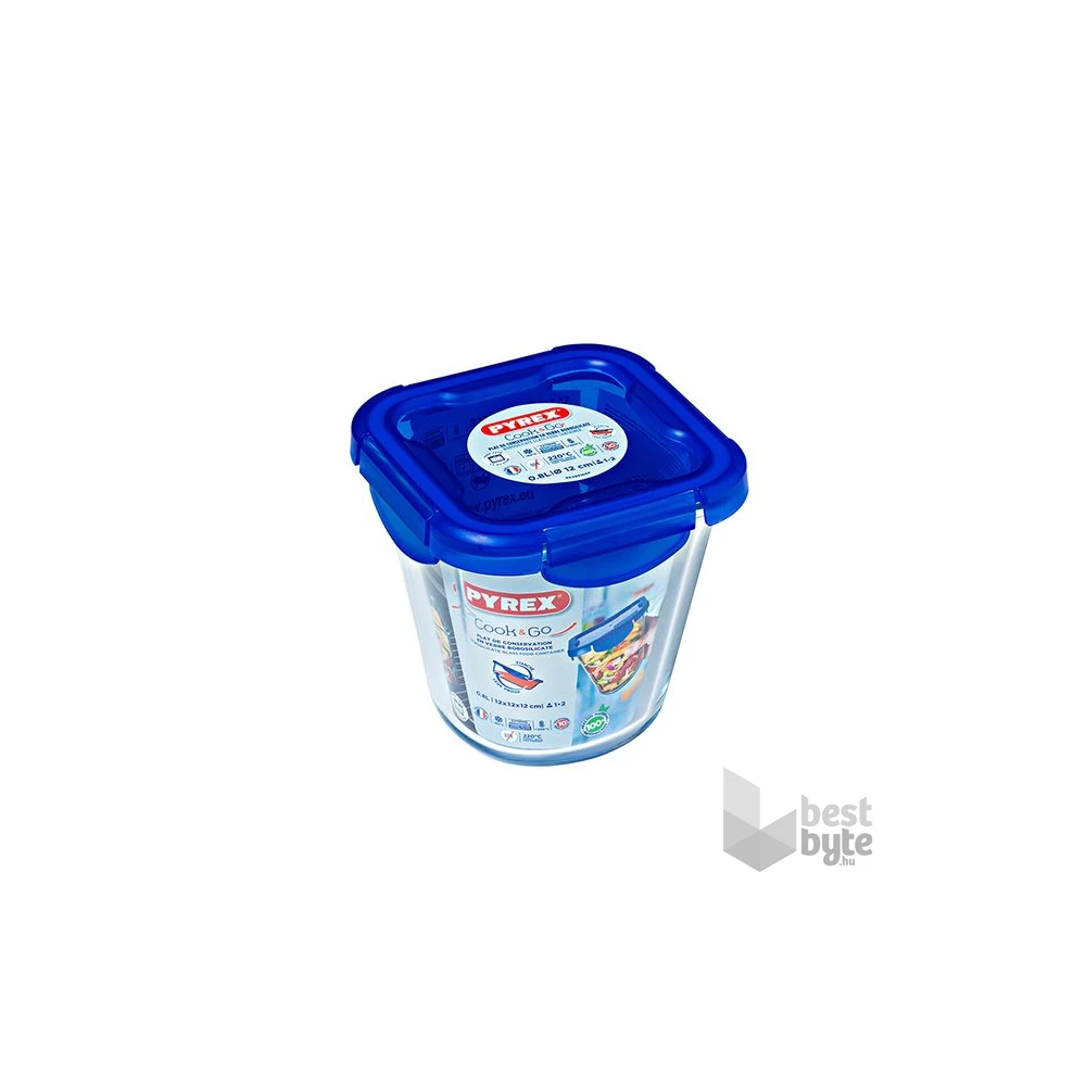 Pyrex 289PG COOK&GO 0,8L hőálló sütőedény