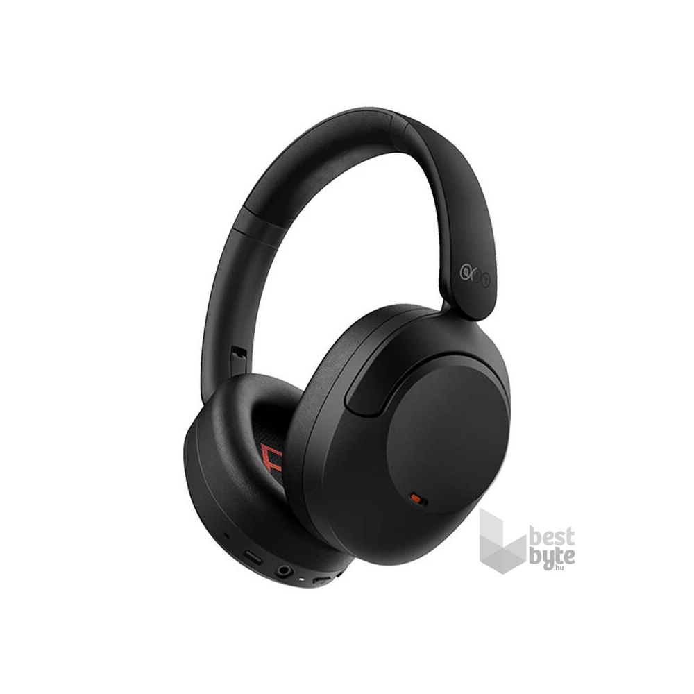 QCY H4 ANC vezeték nélküli fekete fejhallgató