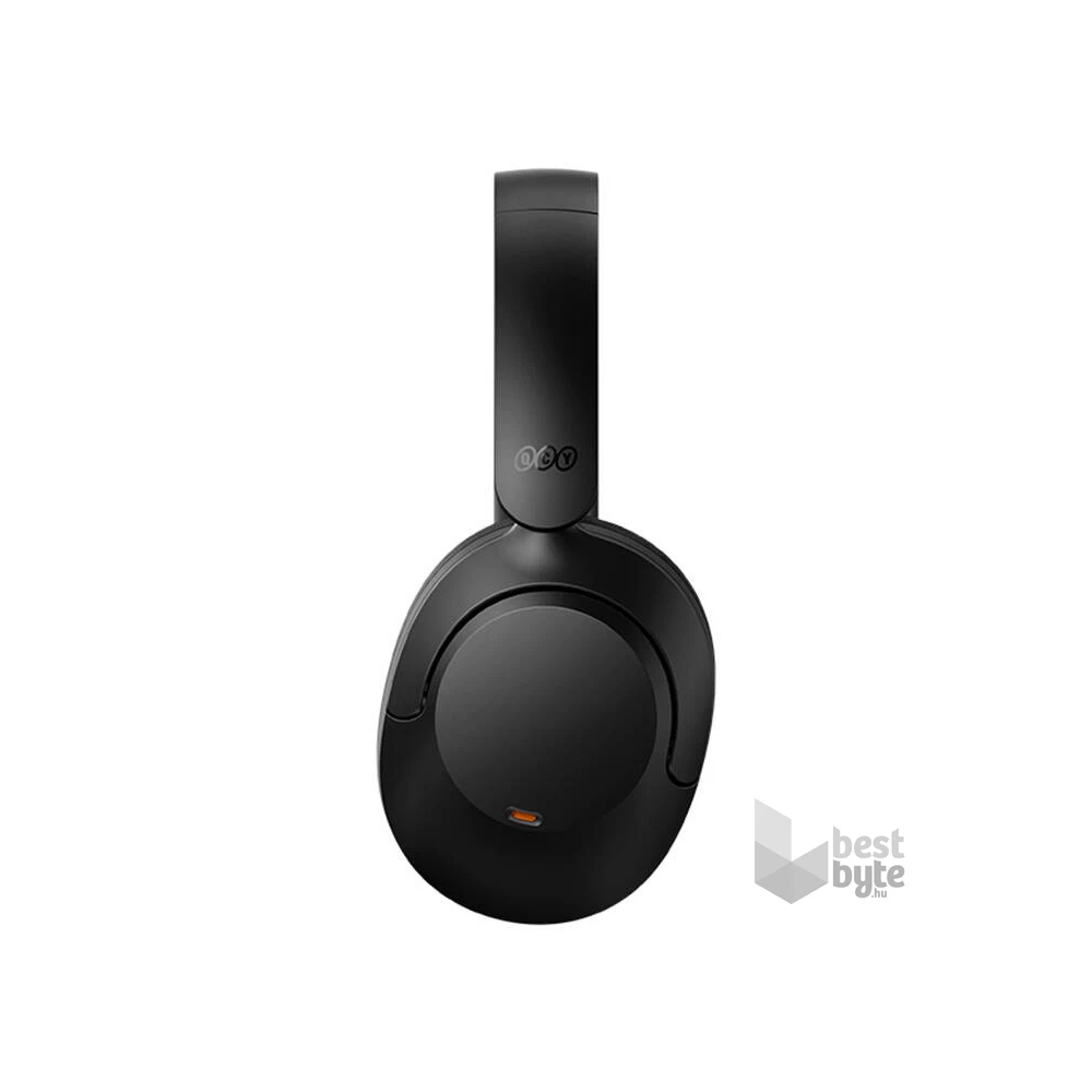 QCY H4 ANC vezeték nélküli fekete fejhallgató
