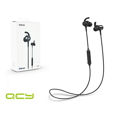 QCY by Xiaomi QCY-0002 M1C Bluetooth fekete nyakpántos sztereo headset