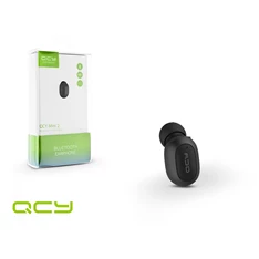 QCY by Xiaomi QCY-0014 MINI 2 Mono Bluetooth v5.0 fekete autós zajszűrős headset