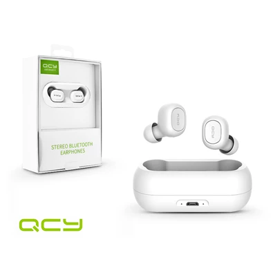 QCY by Xiaomi QCY-0044 T1C True Wireless Bluetooth v5.0 fehér fülhallgató headset (TWS)