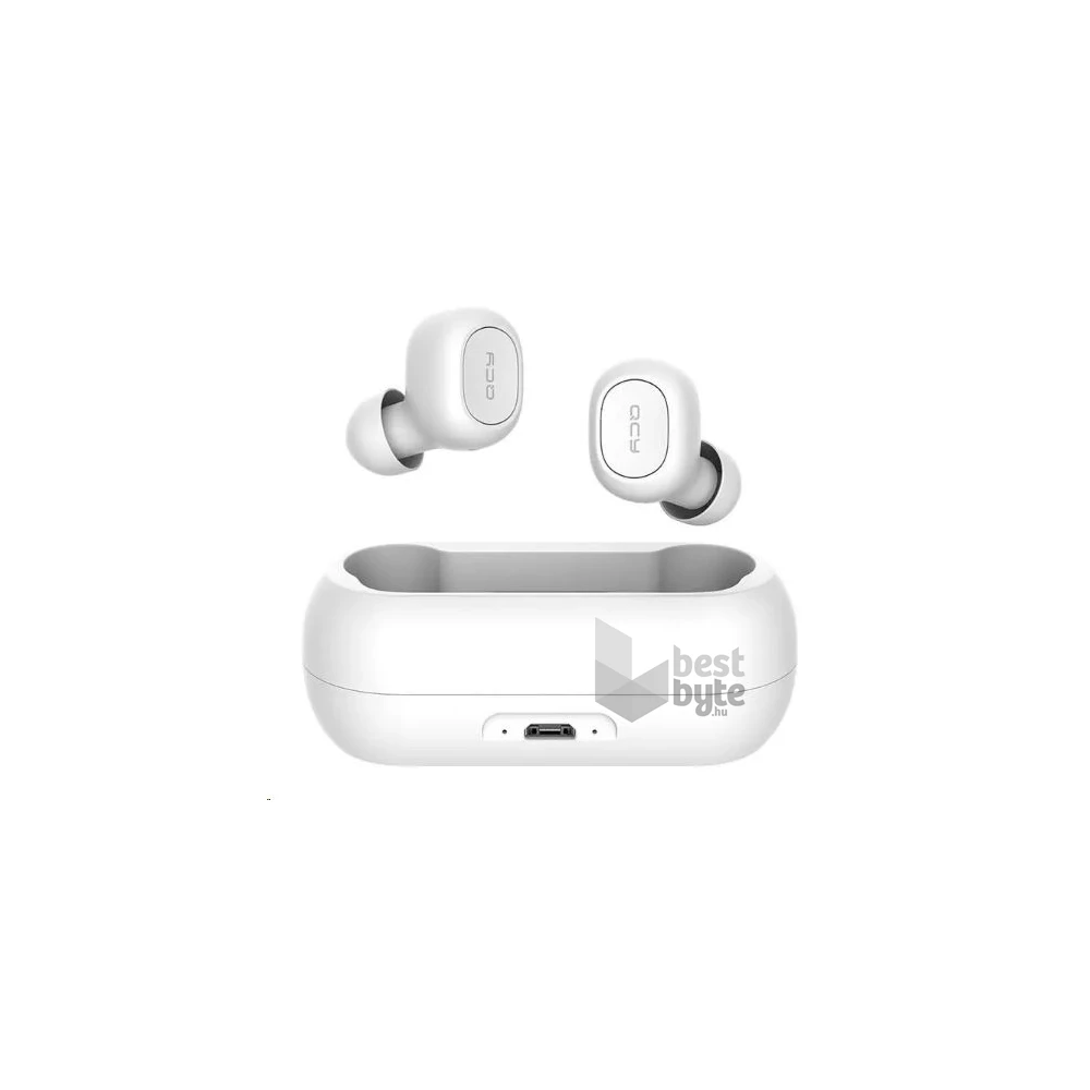 QCY by Xiaomi QCY-0044 T1C True Wireless Bluetooth v5.0 fehér fülhallgató headset (TWS)