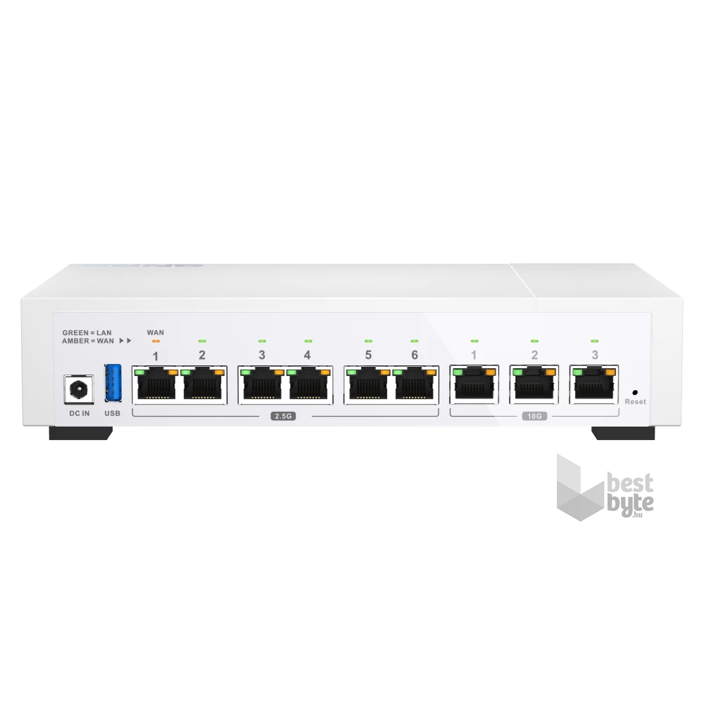 QNAP QHora-322 6x2.5GbE LAN 2x10GbE LAN port SD-WAN Router