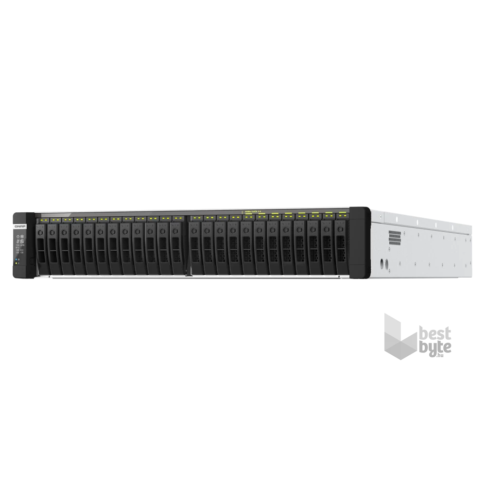 QNAP TDS-h2489FU-4309Y-64G 24xSSD 2U rackbe szerelhető ZFS NAS