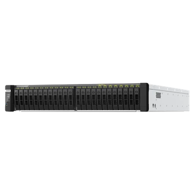 QNAP TDS-h2489FU-4309Y-64G 24xSSD 2U rackbe szerelhető ZFS NAS