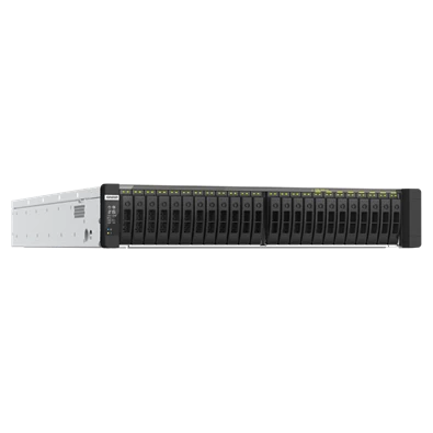 QNAP TDS-h2489FU-4309Y-64G 24xSSD 2U rackbe szerelhető ZFS NAS